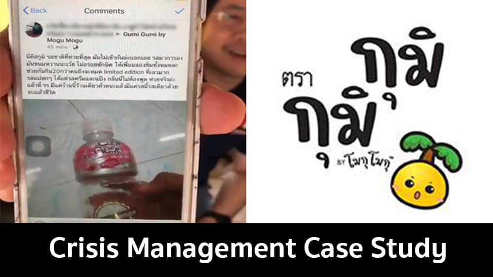 Crisis Management จาก Gumi Gumi ที่เปลี่ยนวิกฤตให้กลายเป็นโอกาสสร้างแบรนด์