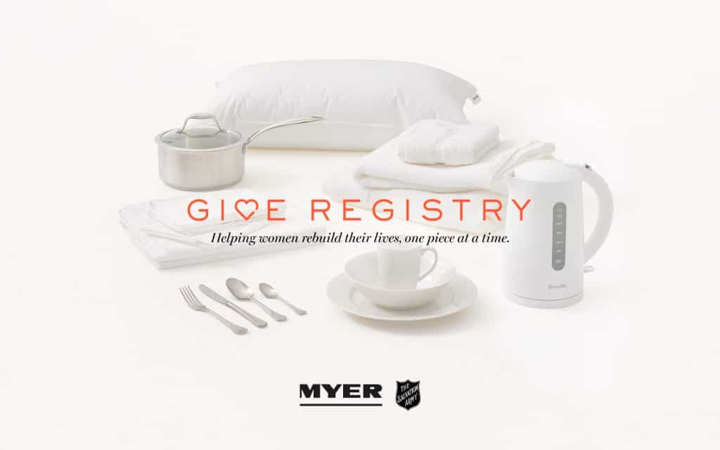 Give Registry Myer