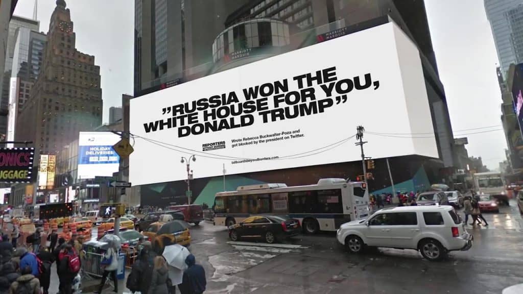 Hijack Advertising Billboards Beyond Borders