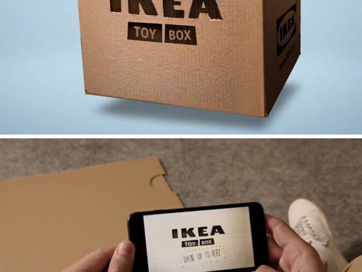 IKEA ชวนเอากล่องใบเก่าใส่ไอเดียให้กลายเป็นของเล่นใหม่