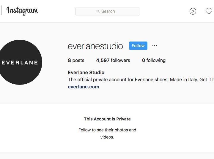 Everlane ใช้ Instagram สร้างความพิเศษให้ลูกค้ารู้สึกพิเศษจริงๆ