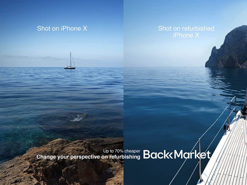 Change Perception Strategy Change your perspective on refurbishing Back Market Shot on iPhone X