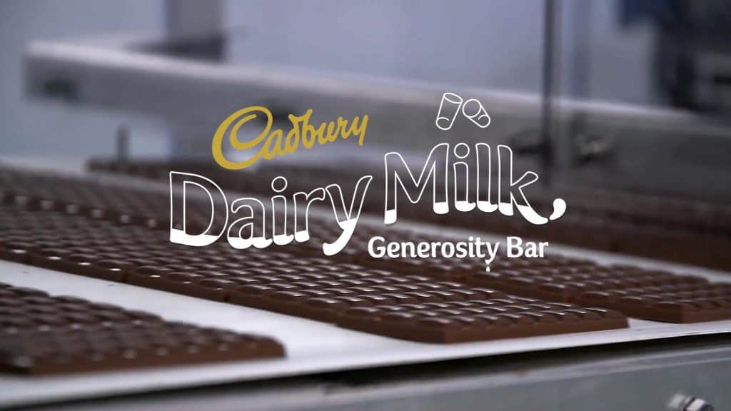 Cadbury Generosity Bar CSR