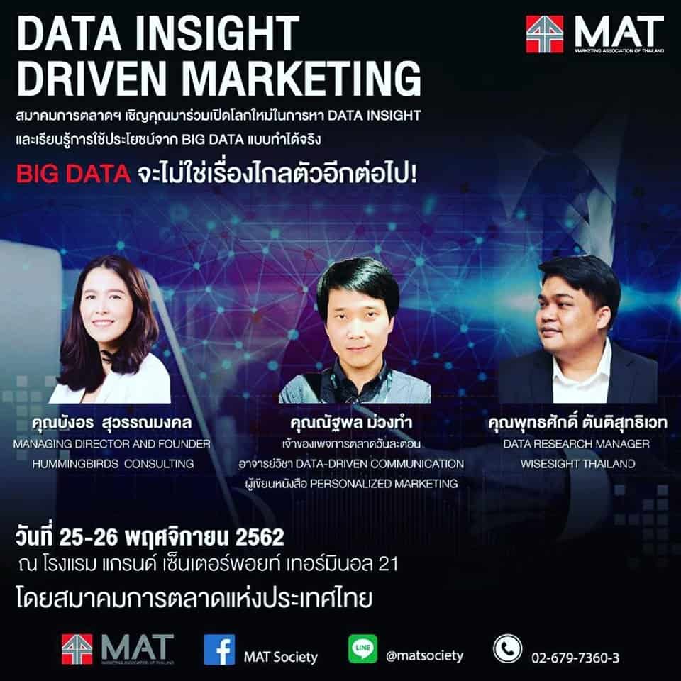 Data Insight Driven Marketing