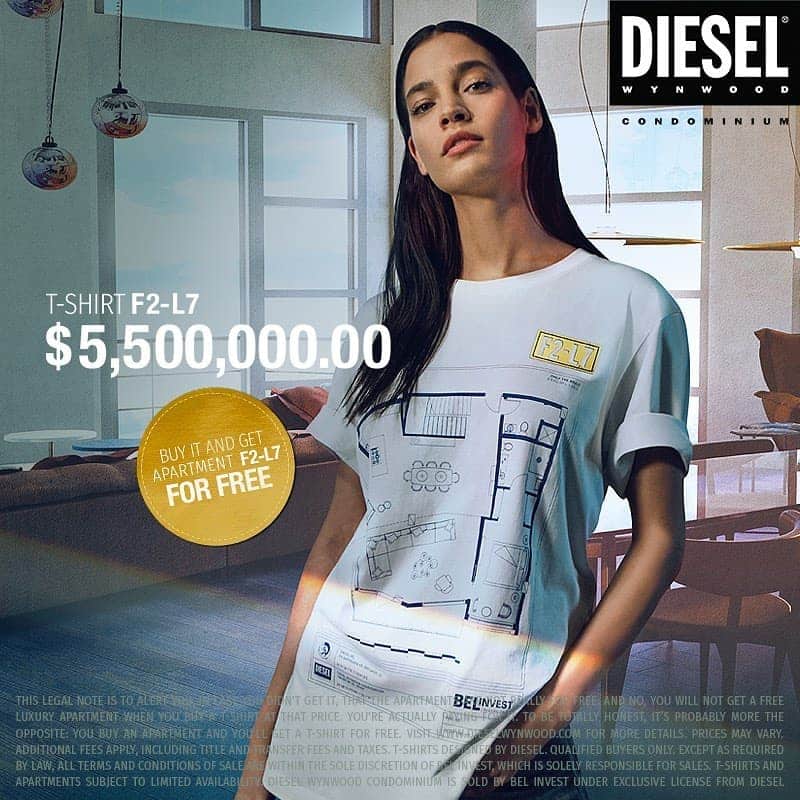 The Condo T-Shirts Diesel Best PR and Promotion Campaign of the World