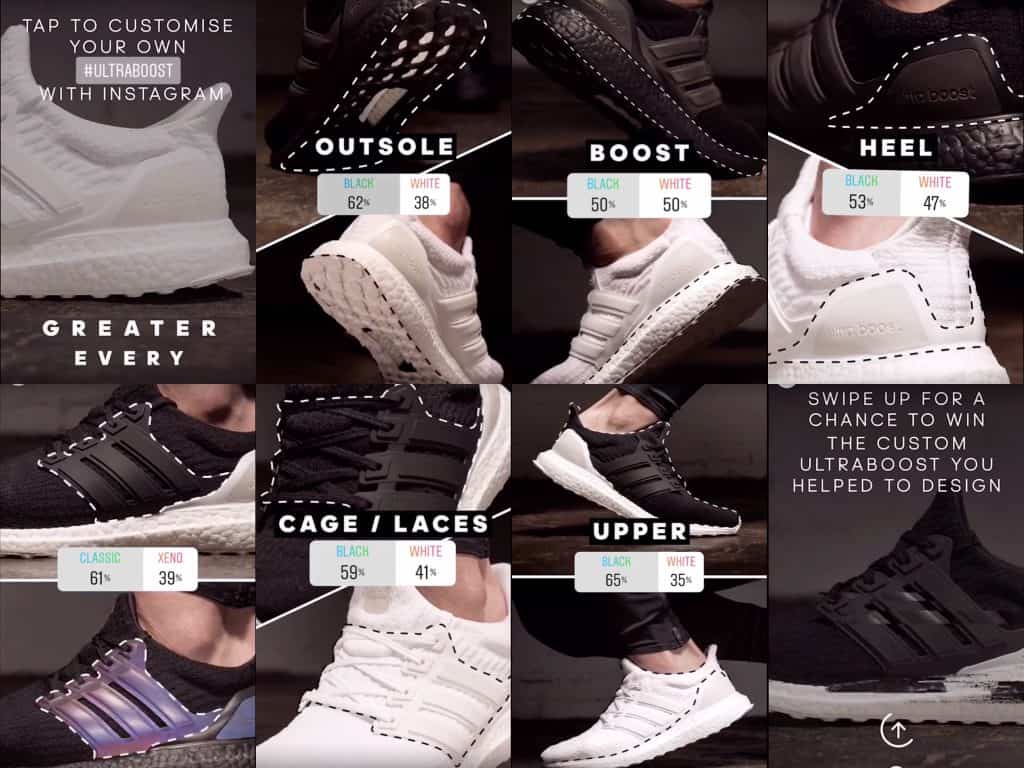 Adidas UltraBOOST Xeno สร้างจาก Instagram Polls 8 อัน งบน้อยแต่ทำ Data-Driven Design ได้