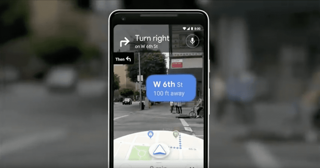 Google AI Tech พัฒนามากขึ้นใน Google Maps หรือ GPS ออกมาเป็น Google AR
