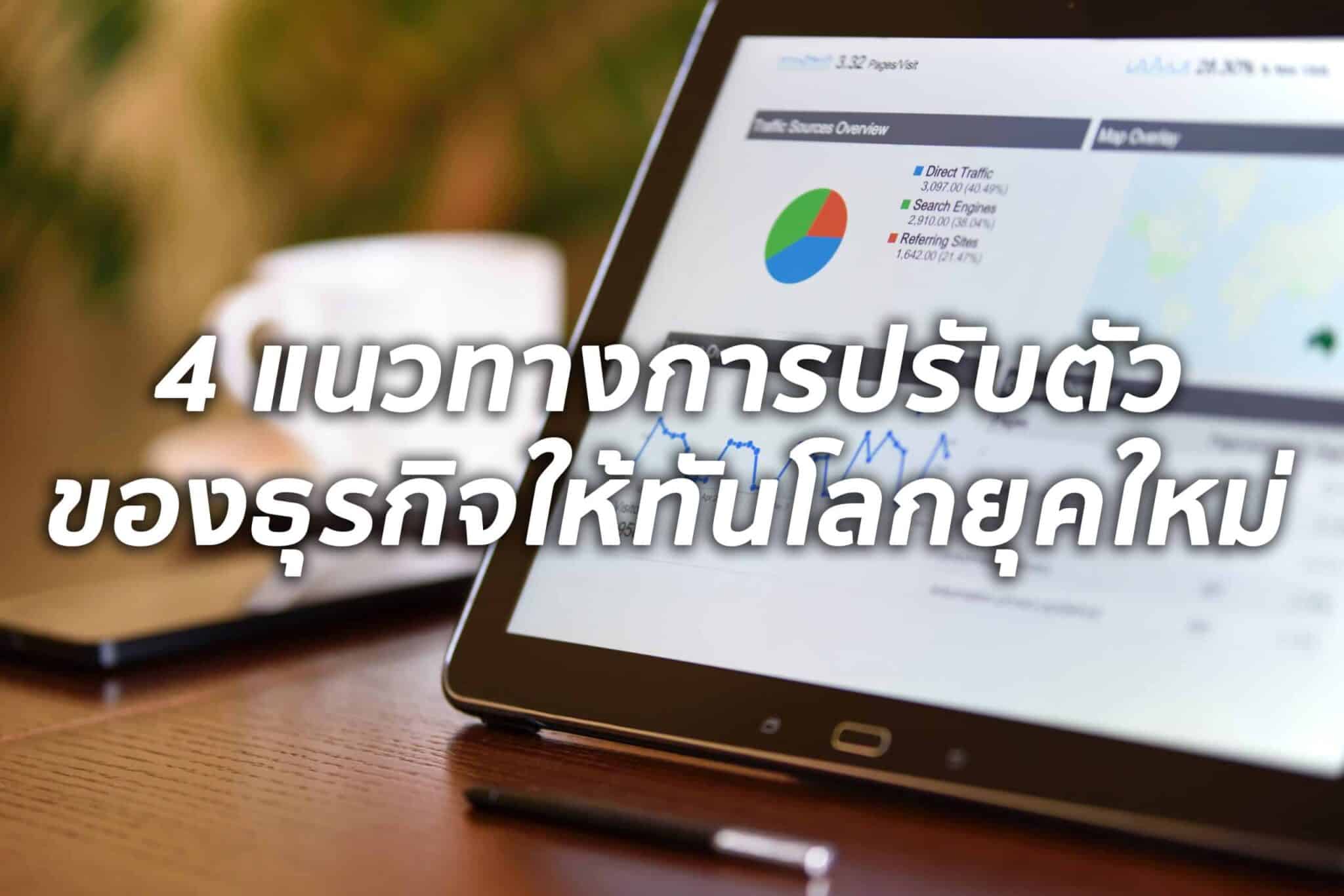 4 แนวทางการปรับตัวของธุรกิจให้ทันโลกยุคใหม่จาก Facebook