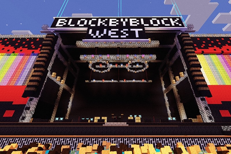 Minecraft จัด Gaming Marketing รูปแบบ Music Festival Block by Blockwest