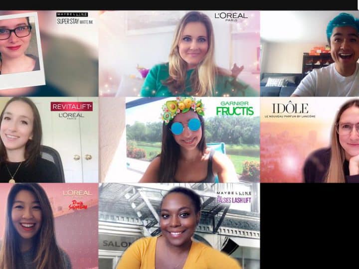 L’ORÉAL Virtual Experience เปลี่ยนประชุมออนไลน์ให้เป็นการลองเครื่องสำอาง