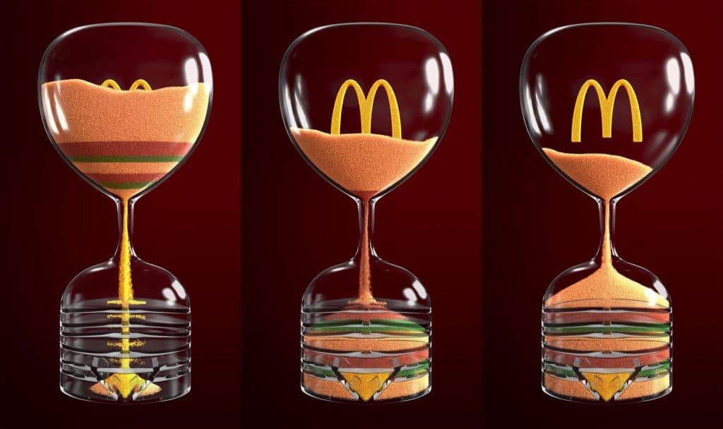 Iftar Sand Clock McDonalds Marketing Campaign
