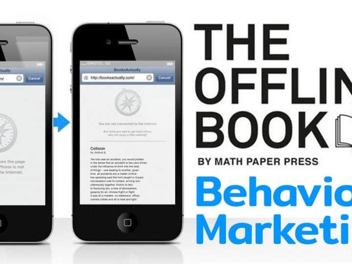 Behavioral Marketing การตลาดพฤติกรรม The Offline Book Cannes Lion 2014