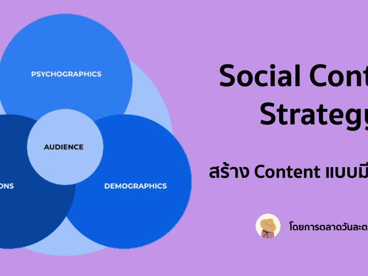 Social Content Strategy: วิธีทำคอนเท้นต์แบบมีกลยุทธ์