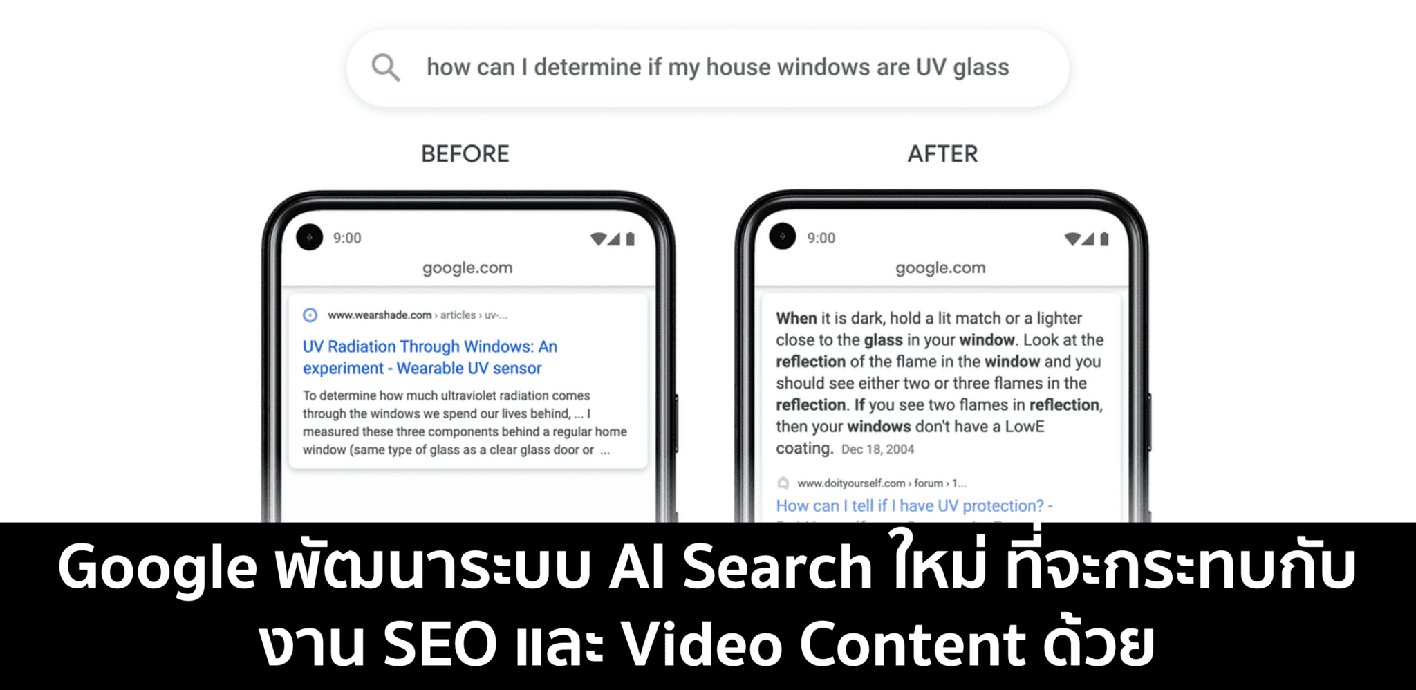 Google Search Updates ที่จะส่งผลต่อการทำ SEO ในเว็บของคุณ