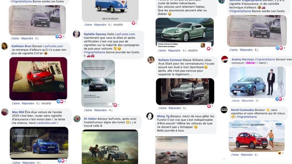 Hijack Marketing Strategy แบรนด์ประกันรถยนต์ Lesfurets ทำให้คนเห็นโฆษณารถยนต์อื่นแล้วนึกถึงตัวเอง กับแคมเปญการตลาด VignetteGame