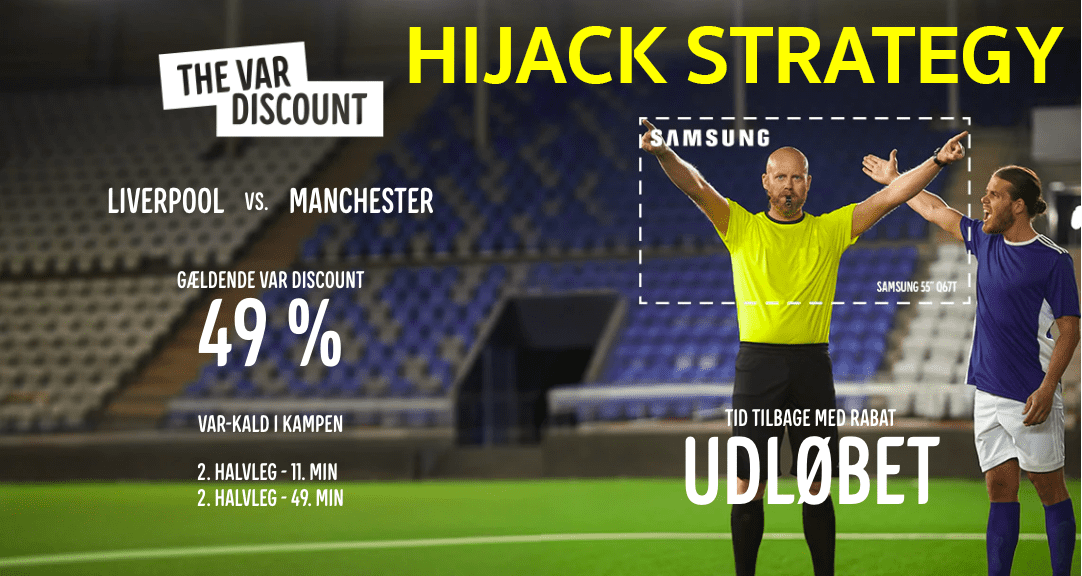 Hijack Marketing กติกาใหม่ฟุตบอล นำมาสู่ไอเดียลดราคาใหม่ VAR Discount