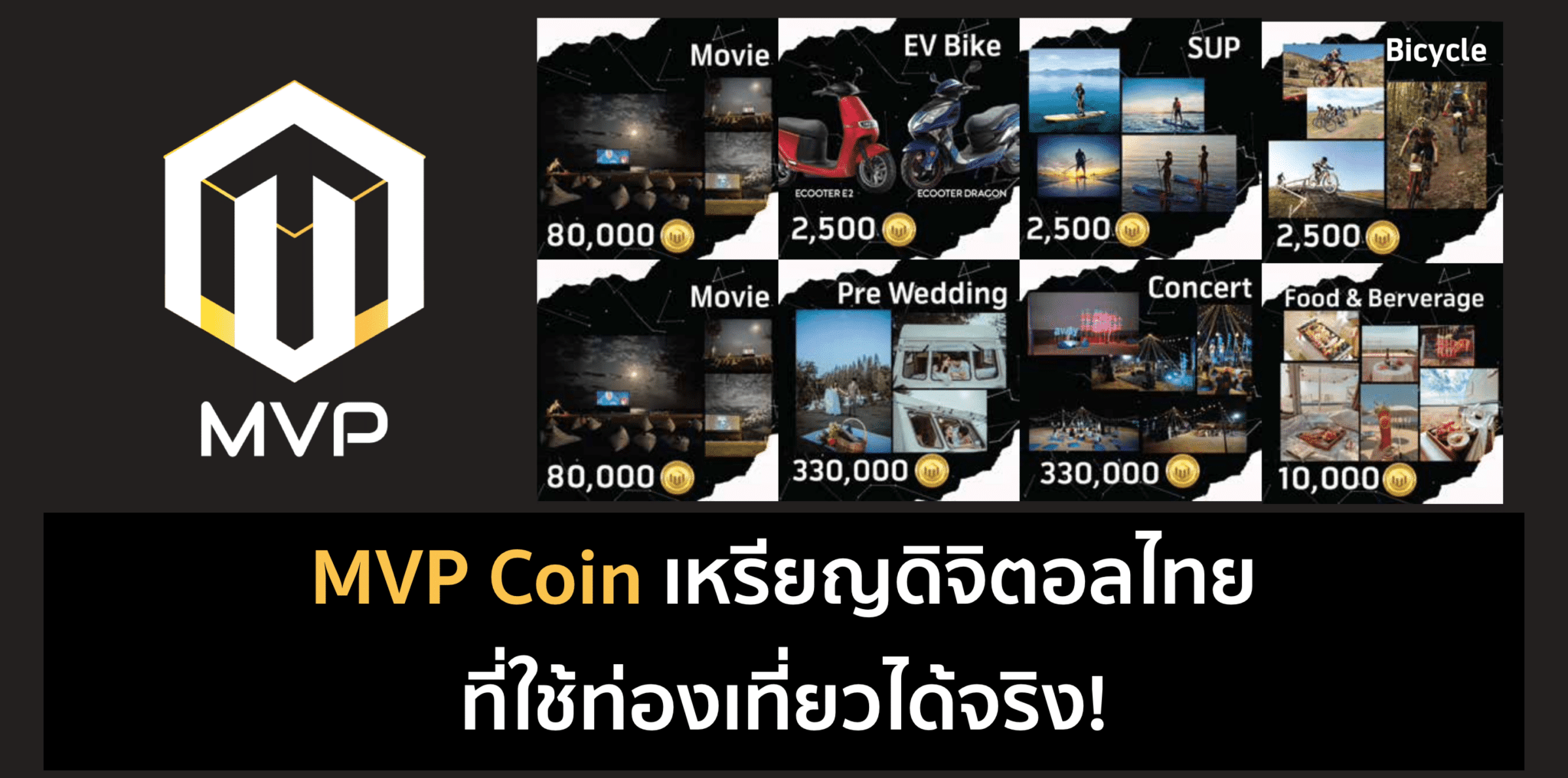 MVP Coin เหรียญดิจิตอลไทยตัวแรก ที่ใช้จ่ายท่องเที่ยวได้จริง!