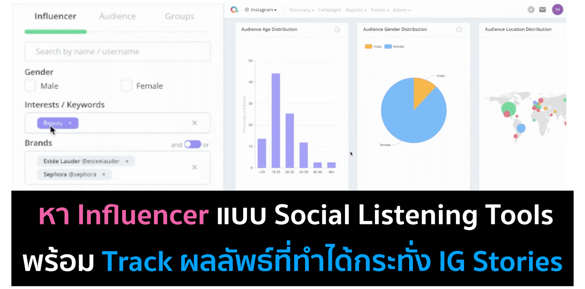 หา Influencer ด้วย Data พร้อม Tracking ครบลูป กับ Affable.ai