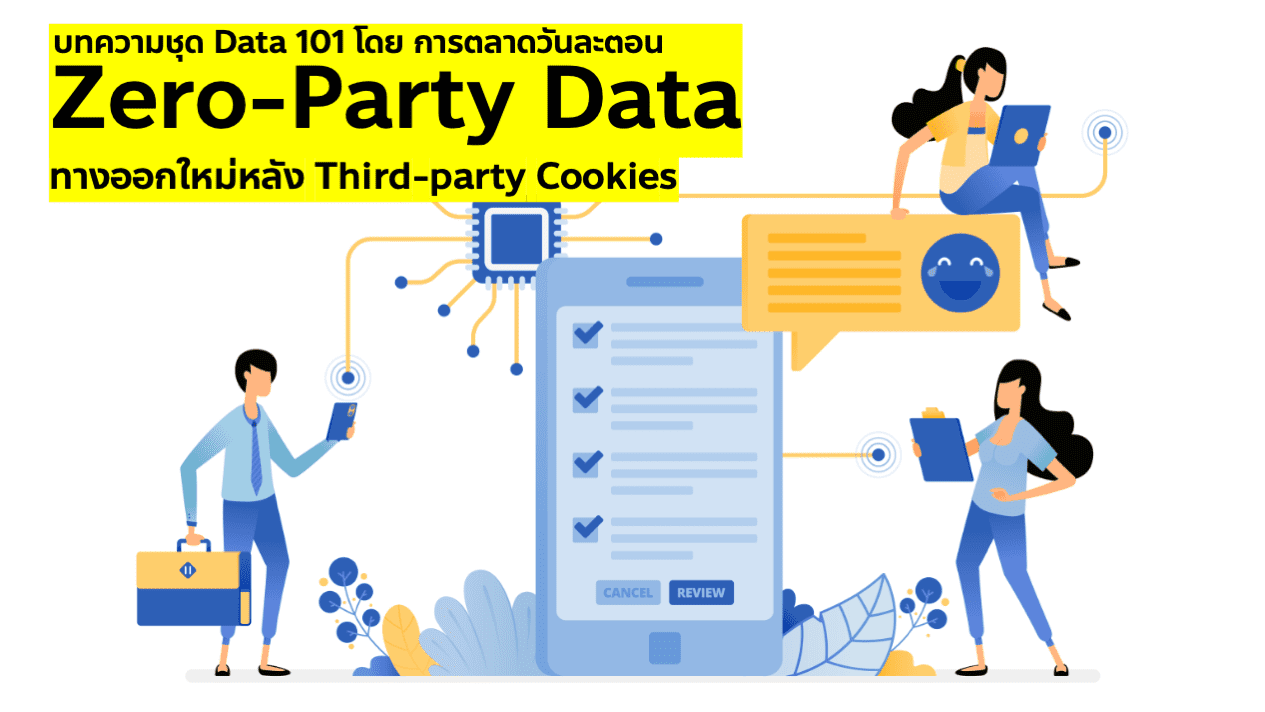 Data Strategy – Zero-Party Data กุญแจสำคัญที่เข้ามาแทน Third-party cookies