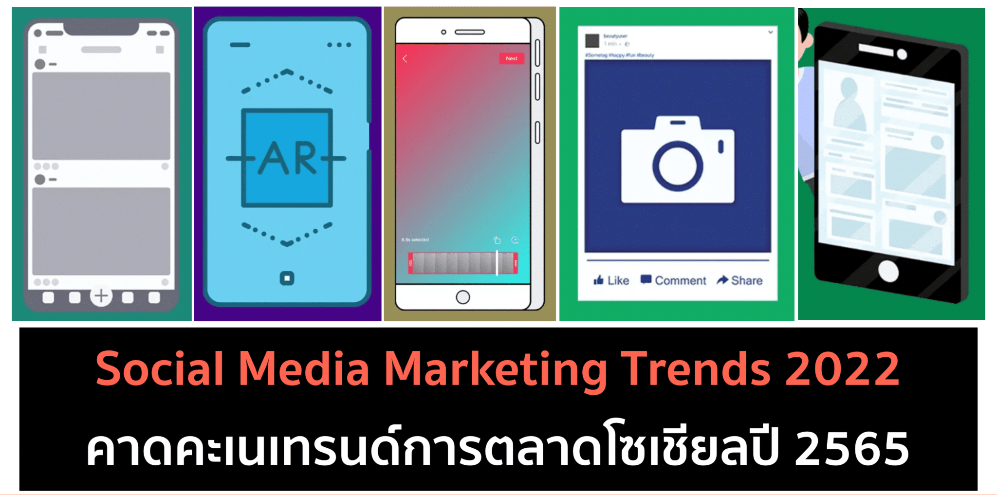 Social Media Trends 2022 – คาดคะเนเทรนด์โซเชียล