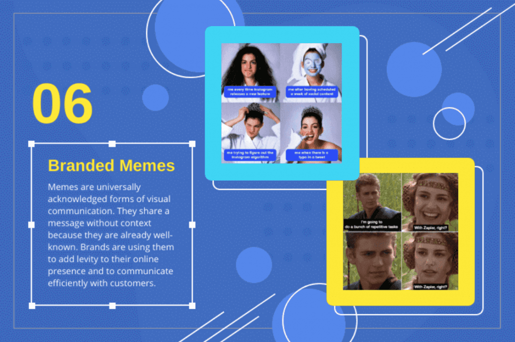 Graphic Design Trends 2022 ด้วยการทำ Branded Memes