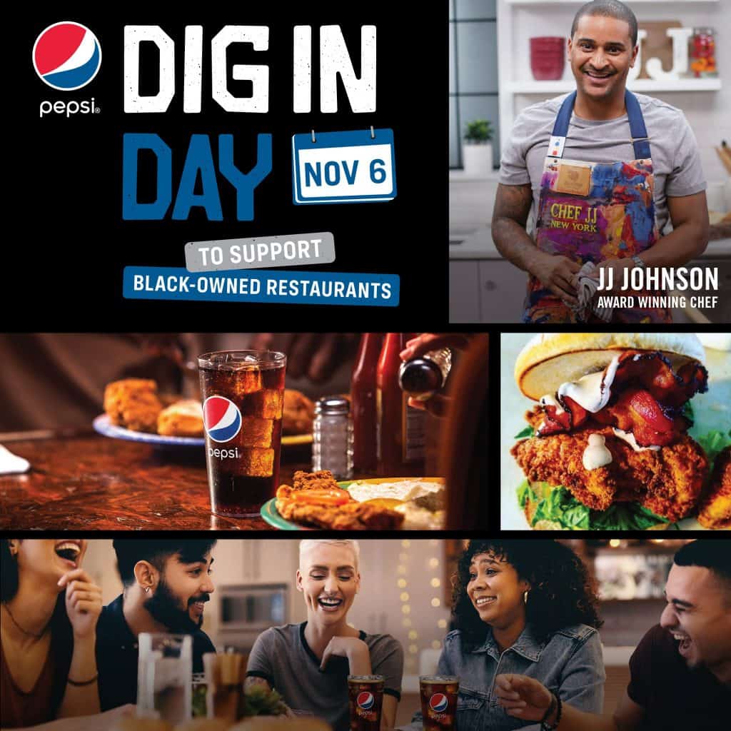 Pepsi สนับสนุน ร้านอาหารของคนผิวสี ชวนร่วม ‘Dig In Day’ เป็นครั้งแรก