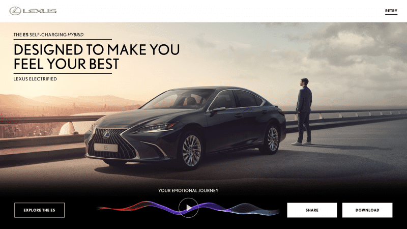 Lexus ทำ Personalized Ads