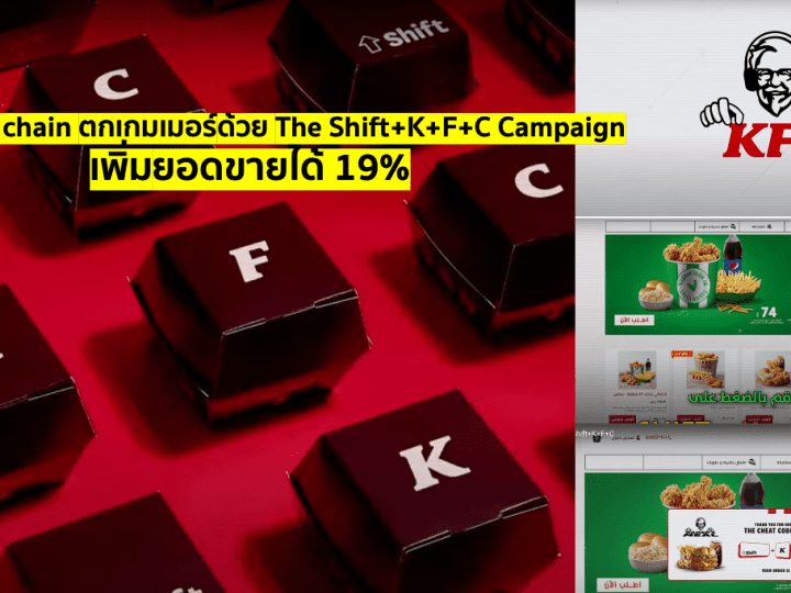KFC ตกเกมเมอร์ด้วย The Shift+K+F+C Campaign เพิ่มยอดขายได้ 19%