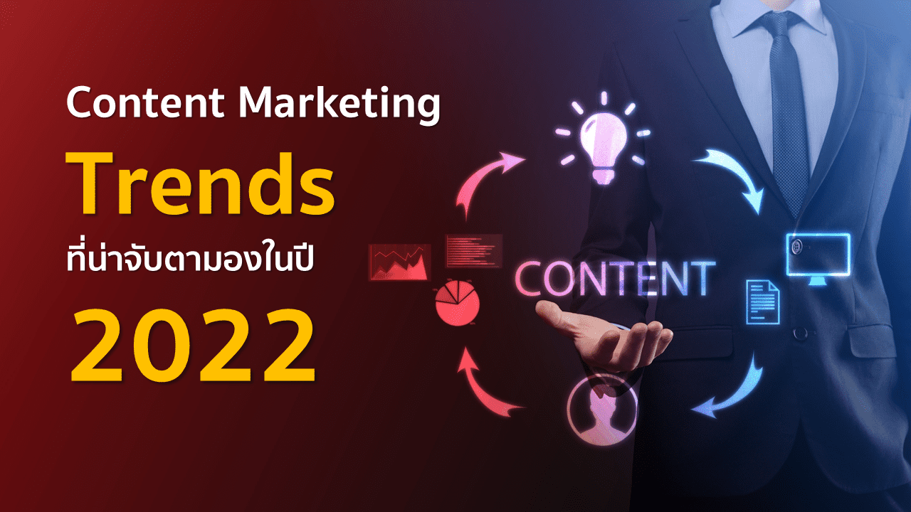 Content Marketing Trends ที่น่าจับตามองในปี 2022