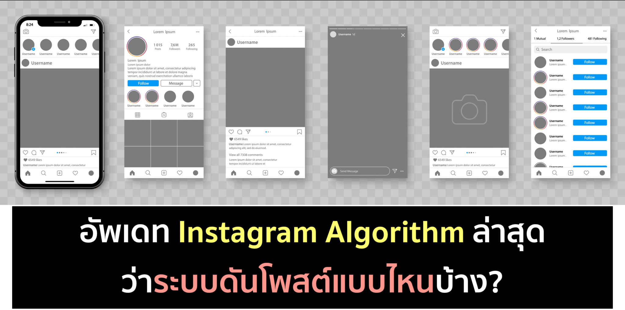 อัพเดท Instagram Algorithm 2021