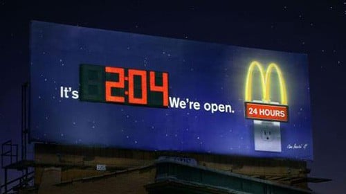 ย้อนดู ไอเดียการตลาด McDonald's 24 ชม.