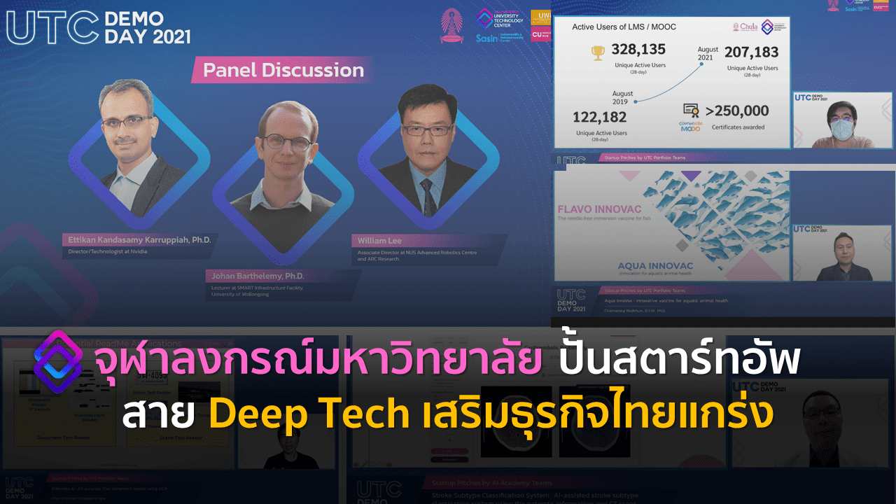 จุฬาลงกรณ์มหาวิทยาลัย ปั้นสตาร์ทอัพ สาย Deep Tech เสริมธุรกิจไทยแกร่ง