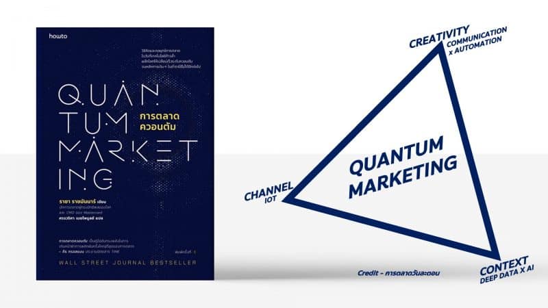สรุปรีวิวหนังสือ Quantum Marketing การตลาดควอนตัม ฉบับแปลไทย การตลาดยุคใหม่ที่ประกอบด้วย IoT + Deep Data + 5G + AI + Blockchain