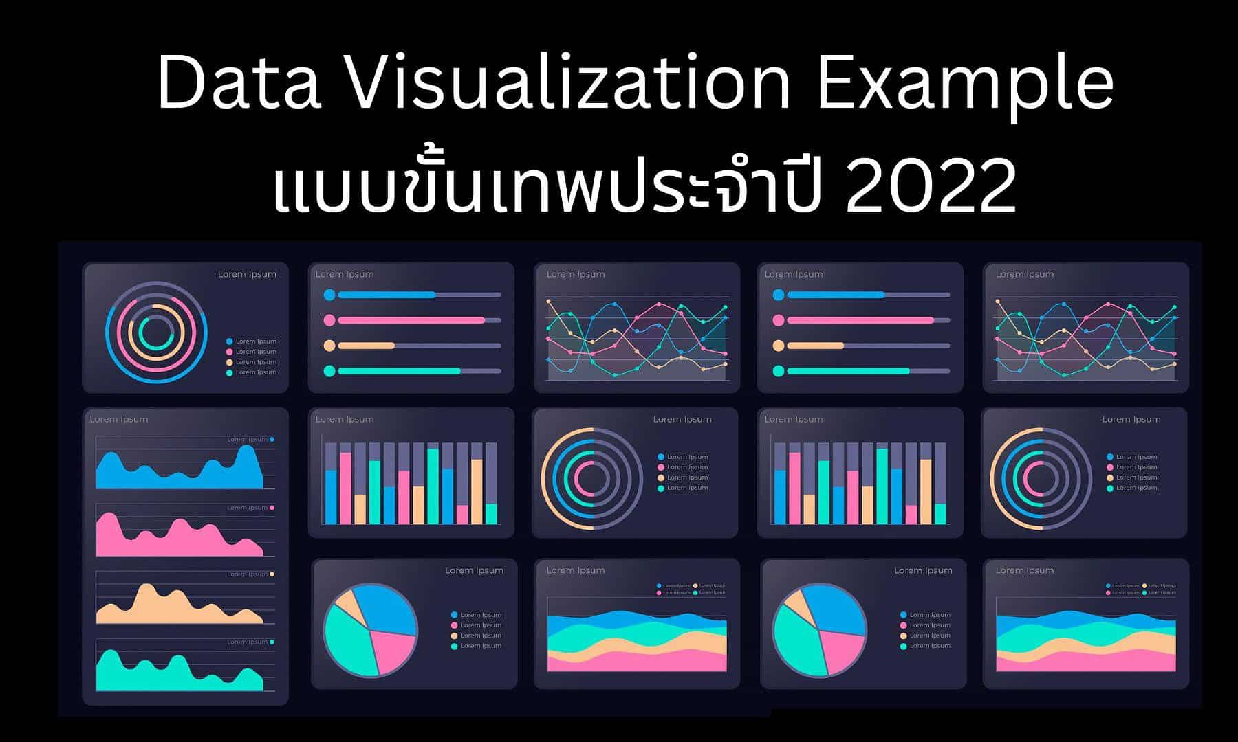 Data Visualization Example แบบขั้นเทพประจำปี 2022