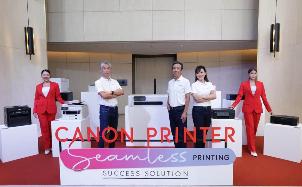 Canon รุกตลาดพรินเตอร์ไทย ด้วยแคมเปญ ‘แคนเซิลทุกเรื่องยากด้วย Canon Printer’ เหมาทุกเซกเมนต์