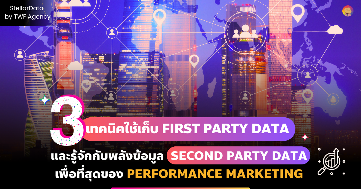 3 เทคนิคใช้เก็บ First-Party Data และรู้จักพลังข้อมูล Second-Party Data เพื่อที่สุดของ  Performance Marketing