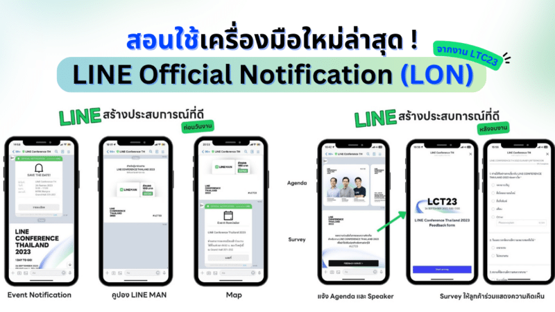 แกะสูตร! ใช้เครื่องมือใหม่ LINE Official Notification (LON) เพื่อสร้างประสบการณ์ที่ดีบน LINE