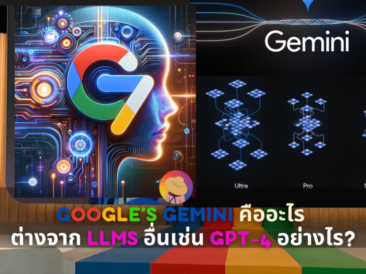 Google’s Gemini คืออะไร และต่างจาก LLMs อื่นเช่น GPT-4 อย่างไรบ้าง