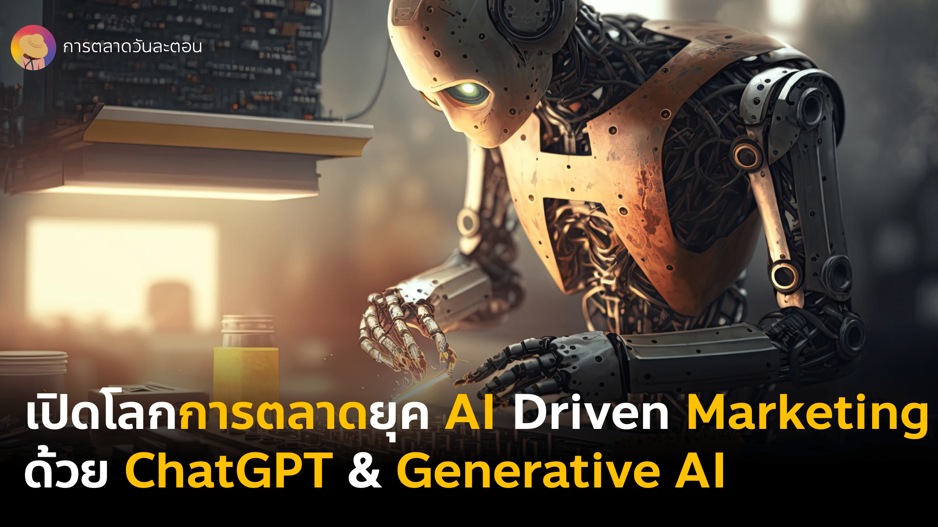 เปิดโลกการตลาดยุค AI Driven Marketing ด้วย ChatGPT และ Generative AI