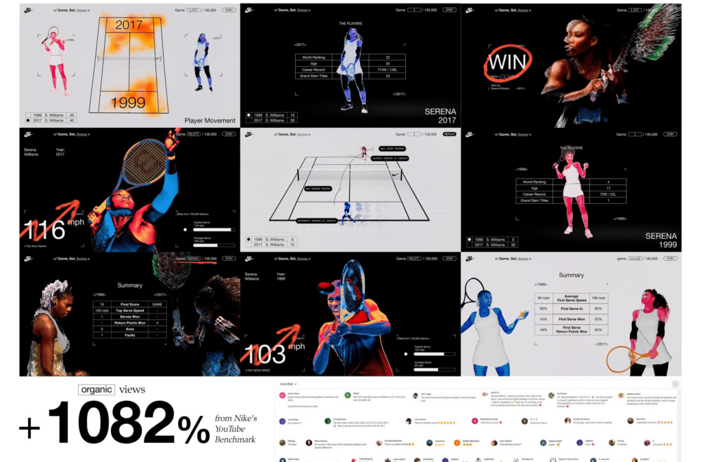 Nike สร้าง Serena Williams ด้วย AI