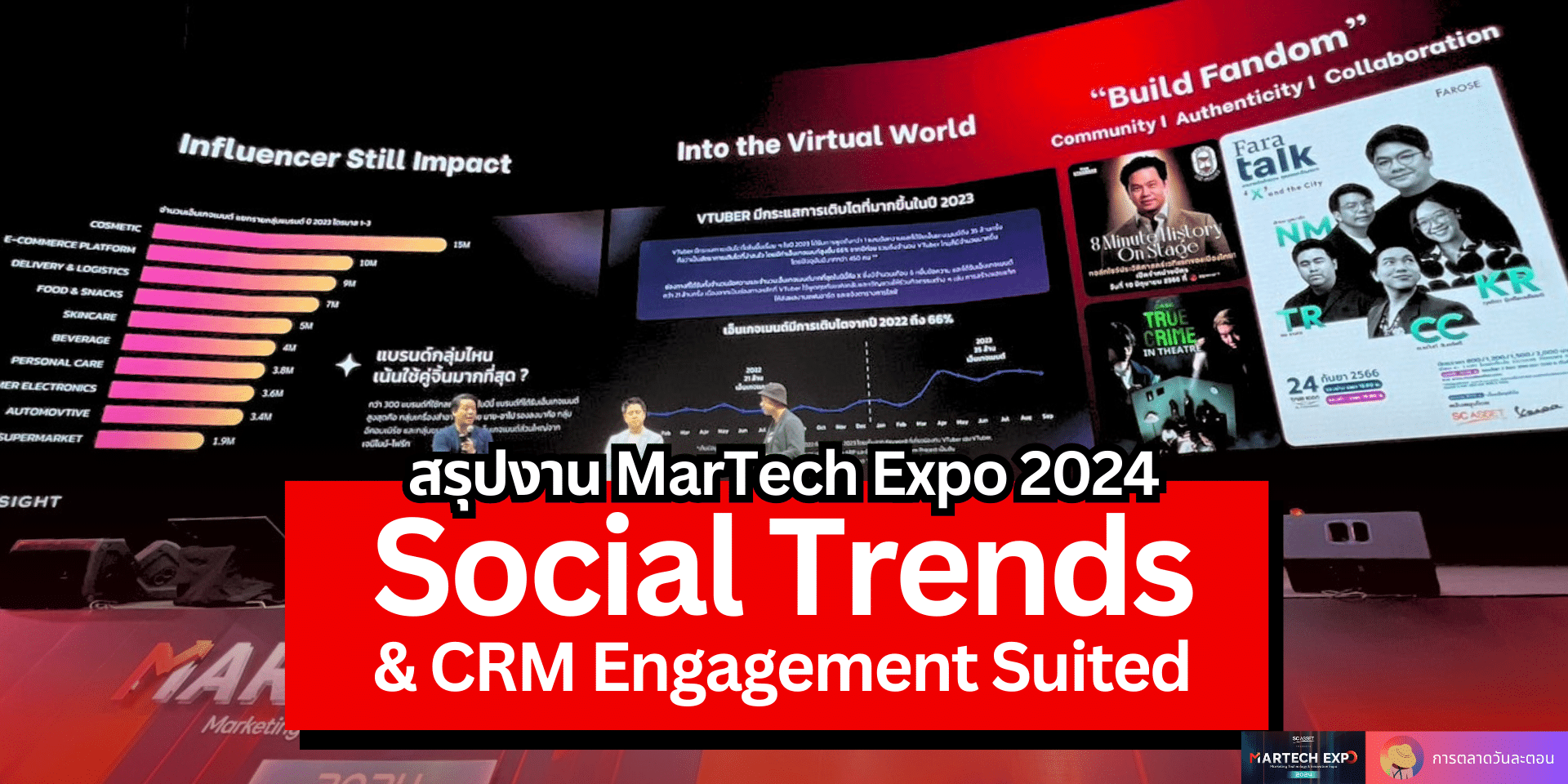 สรุป Social Trends 2024 & CRM Engagement Suited จากงาน MarTech Expo 2024