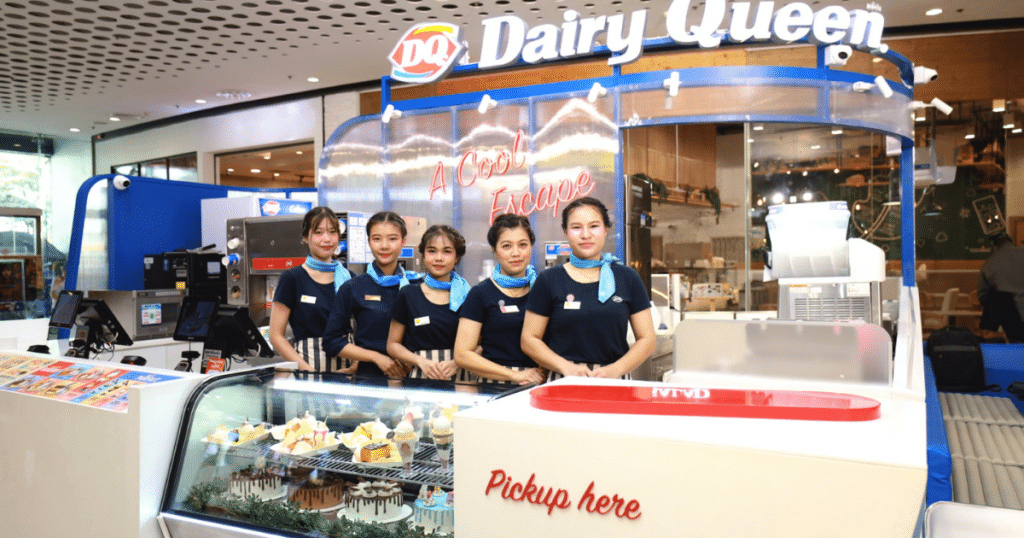 การตลาด Dairy Queen สร้าง Customer Experience ด้วย DQ Lounge