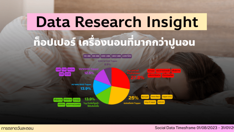 Data Research Insight ท็อปเปอร์ เครื่องนอนที่มากกว่าปูนอน